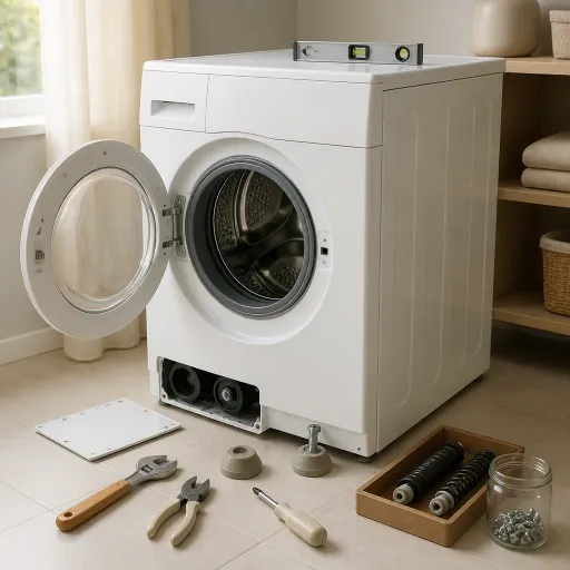 Lave-linge qui vibre ou se déplace : les causes mécaniques simples à corriger soi-même