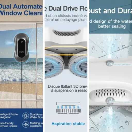 Les meilleurs robots lave-vitres électriques : efficacité, autonomie et innovations pour un nettoyage sans effort