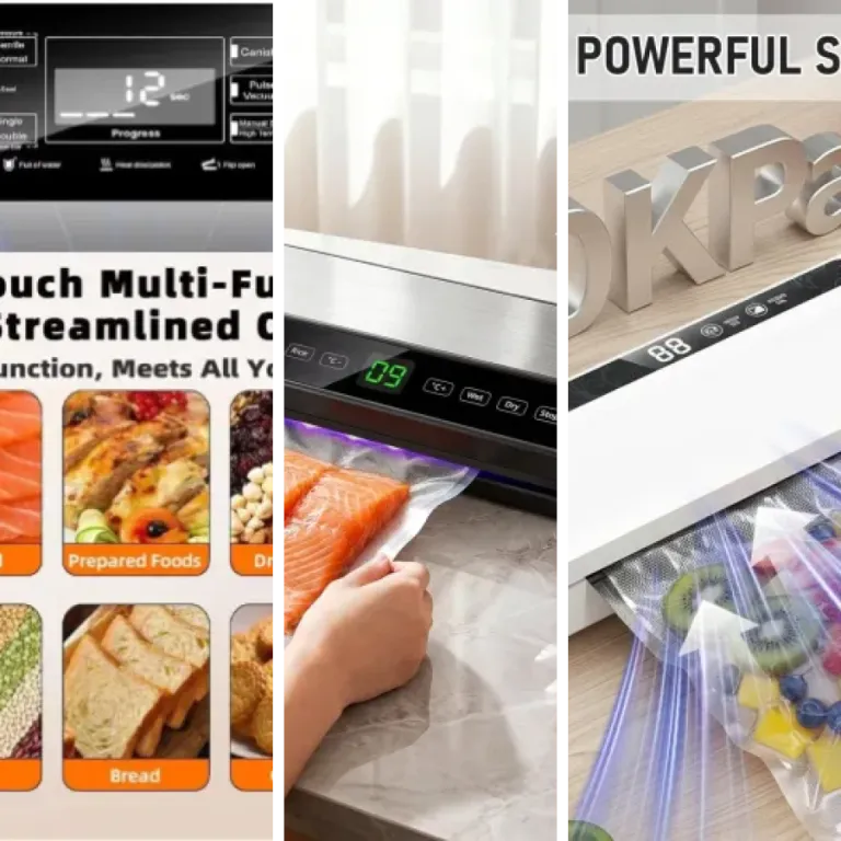 6 meilleurs machines sous vide alimentaire : notre comparatif (2026)