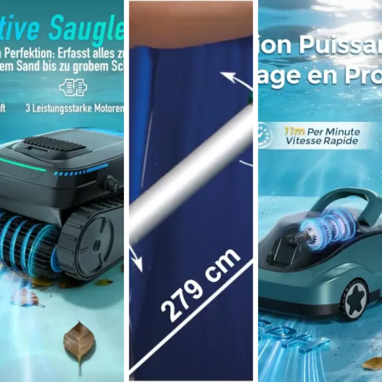 Notre sélection des 6 meilleurs balais aspirateur piscine (2026)