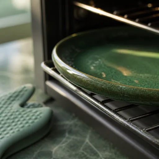 Est-il possible de mettre une assiette au four ?