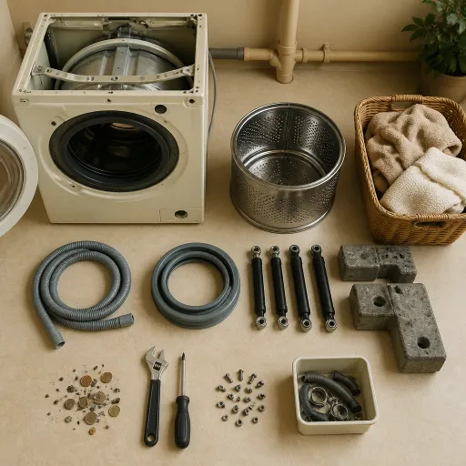 Pourquoi votre machine à laver fait-elle un bruit de marteau-piqueur ?