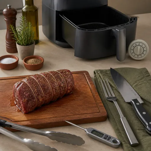 Comment préparer un rosbif parfait avec une airfryer
