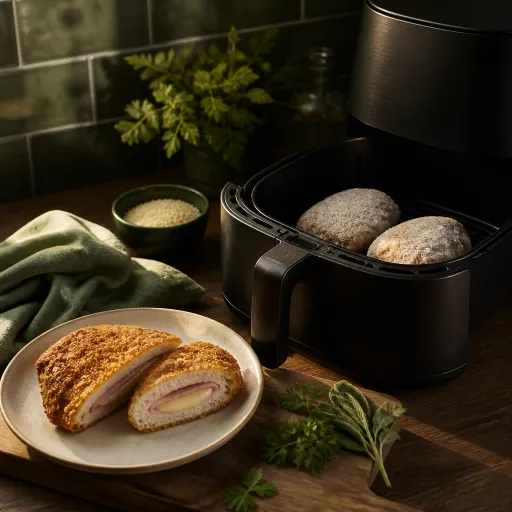 Optimisez votre cuisson avec le cordon bleu surgelé à l'airfryer