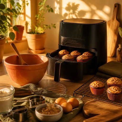 Préparer des muffins délicieux avec un airfryer