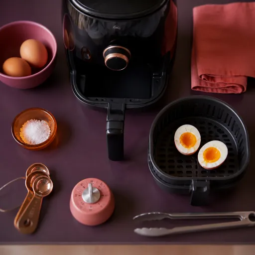 Préparer un œuf parfait avec un airfryer