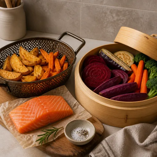 Friteuse sans huile vs Cuiseur vapeur : quel choix pour une cuisine saine et pratique ?