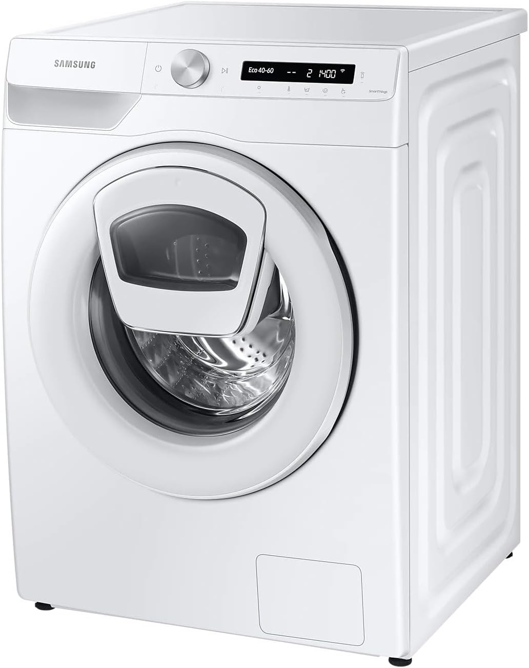 WW90T554DTW/S3 Lave-linge - AddWash™, Série 5, 9 kg, Blanc, Technologie EcoBubble™, Intelligence artificielle, Classe A