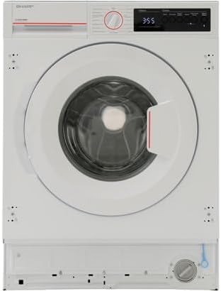 Lave linge encastrable ESNIB814BWNA, 8 kg, 15 prgrammaes, 1400 tr/mn