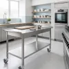 Comment choisir une table inox à roulettes pour une cuisine professionnelle performante
