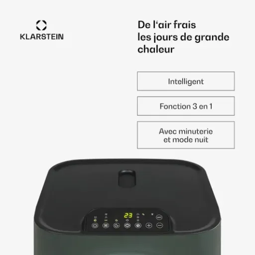 Test Klarstein Kraftwerk Smart 10K : une clim mobile efficace mais bruyante et pas sans défauts