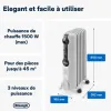 Test De'Longhi Radia S TRRS0715 : le radiateur à huile simple qui chauffe vraiment