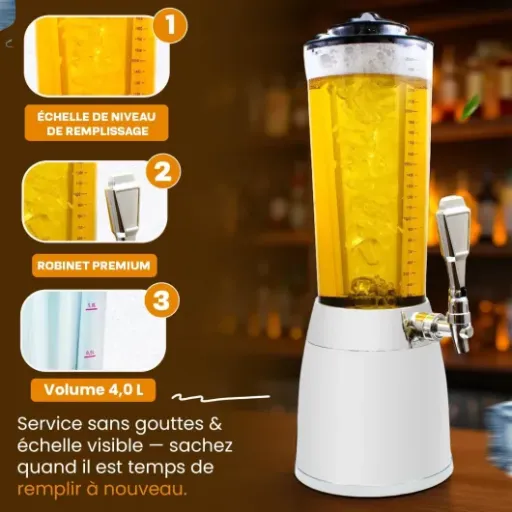 Test GOODS+GADGETS Girafe à Bière 4L : sympa pour l’apéro, mais pas sans défauts