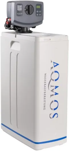 Adoucisseur d'eau avec kit de raccordement 1" et bloc de montage 1" - Adoucisseur d'eau pour les familles jusqu'à 5 personnes (avec bloc de montage)(R2D2-48)