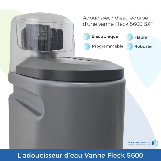 Adoucisseur D'eau 20l Fleck 5600 Sxt Complet Avec Accessoires