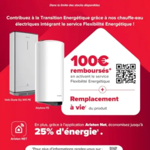 Test Ariston Velis Evo Dune Dry WiFi 80L : le chauffe-eau plat connecté qui fait surtout gagner de la place