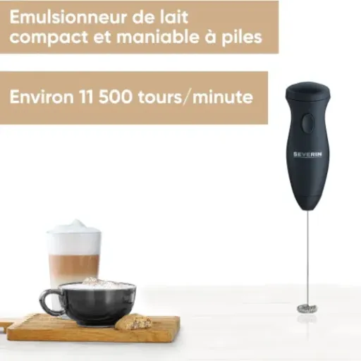 Test Severin SM 3590 : le petit mousseur à lait qui fait le job sans prise de tête