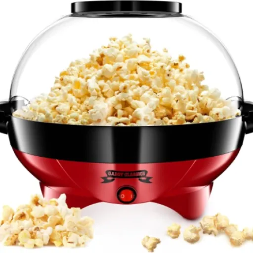 Test Gadgy Machine à Pop-Corn : le petit appareil à air chaud qui fait le job pour les soirées ciné