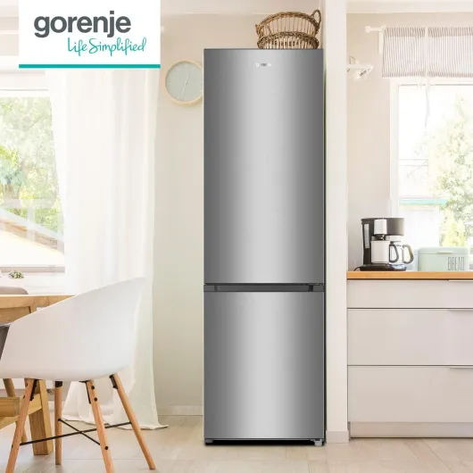 RK4182PS4 réfrigérateur-congélateur Autoportante 269 L E Argent E 180cm Argent