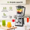 Test AMZCHEF Blender Professionnel 2000W : ça envoie fort, mais pas sans défauts