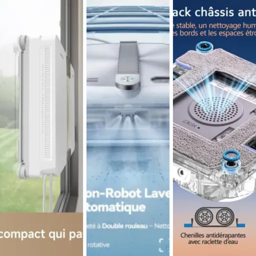 Top Robot lave vitre magnétique