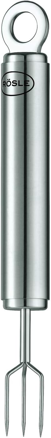 Fourchette à pomme de terre de qualité supérieure, pour éplucher les pommes de terre, acier inoxydable 18/10, lavable au lave-vaisselle Fourchette à pomme de terre Unique